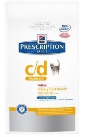 Hill's Prescription Diet c/d Feline z Rybami Morskimi 1,5kg