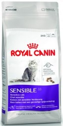 Royal Canin Sensible karma sucha dla kotów dorosłych, o wrażliwym przewodzie pokarmowym 2kg