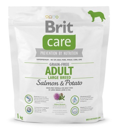 Brit Care Grain Free Adult Large Salmon & Potato 1kg