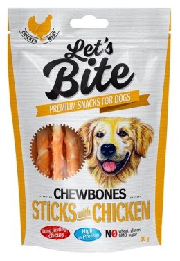Let's Bite Chewbones Sticks with Chicken 300g