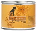 Dogz Finefood Classic N.08 Indyk i koza puszka 200g
