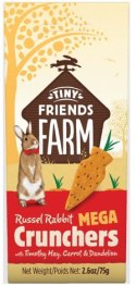 Supreme Petfoods Tiny Friends Farm Russell Rabbit Mega Crunchers 75g