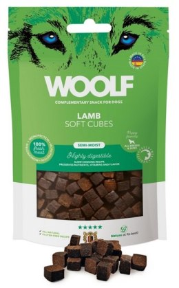 Woolf Soft Cubes Monoprotein Lamb 100g