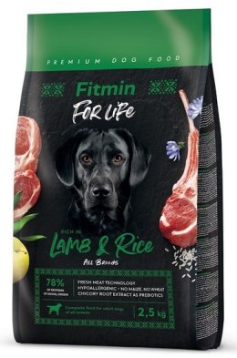 Fitmin Dog For Life Adult Lamb & rice 2,5kg