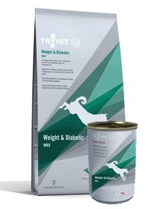Trovet WRD Weight & Diabetic dla psa 3kg