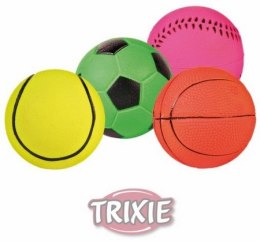 Trixie Piłka sportowa kauczukowa 9cm [TX-3444]