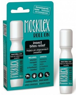 DermaPharm Moskilex Roll on 15ml - dla ludzi kojący po ukąszeniach owadów