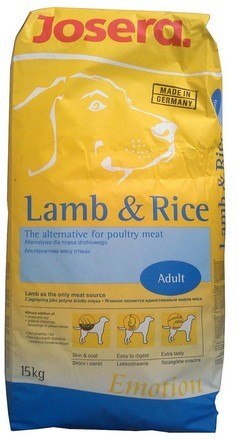 Josera Adult Lamb & Rice 15kg