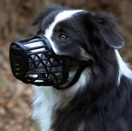 Trixie Kaganiec plastikowy dla psa rozmiar 1 (XS) czarny [17601]