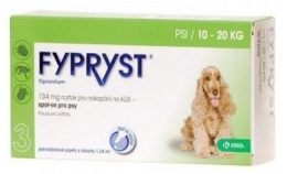 Fypryst Spot-On Pies 10-20kg - 134mg/1,34ml - 1 sztuka