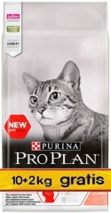 Purina Pro Plan Cat Adult Sterilised Vital Functions Łosoś 12kg (10+2kg gratis)