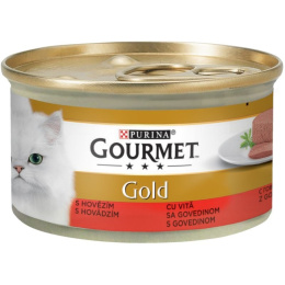 Gourmet Gold Mus Woł/Król/Jag/Ciel 24x85g