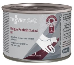 Trovet Unique Protein UPT Indyk dla psa i kota puszka 200g