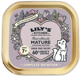 Lily's Kitchen Kot Marvellously Mature Chicken Supper tacka 85g