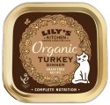 Lily's Kitchen Kot Organic Pate Turkey tacka 85g