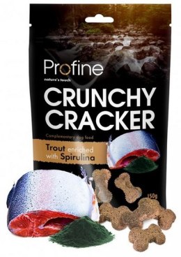 Profine Crunchy Cracker Pstrąg ze spiruliną 150g