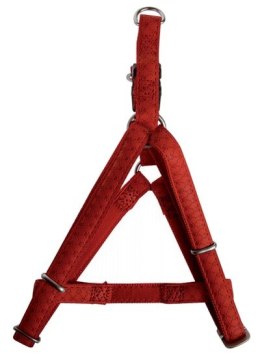 Zolux Szelki regulowane Mac Leather 10mm Czerwone [522050RO]