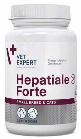 Hepatiale Forte małe psy i kot 40 kapsułek
