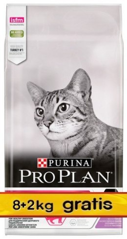 Purina Pro Plan Cat Delicate OptiDigest 10kg (8+2kg)