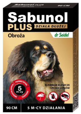 Sabunol Obroża Plus przeciw pchłom dla psa 90cm